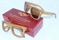 Zebra Wood sunglasses polarized lens