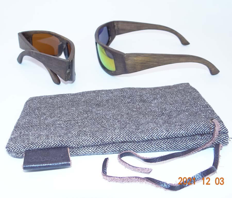 Sports wrap Bamboo sunglass spring hinges 2