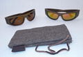 Sports wrap Bamboo sunglass spring hinges 4