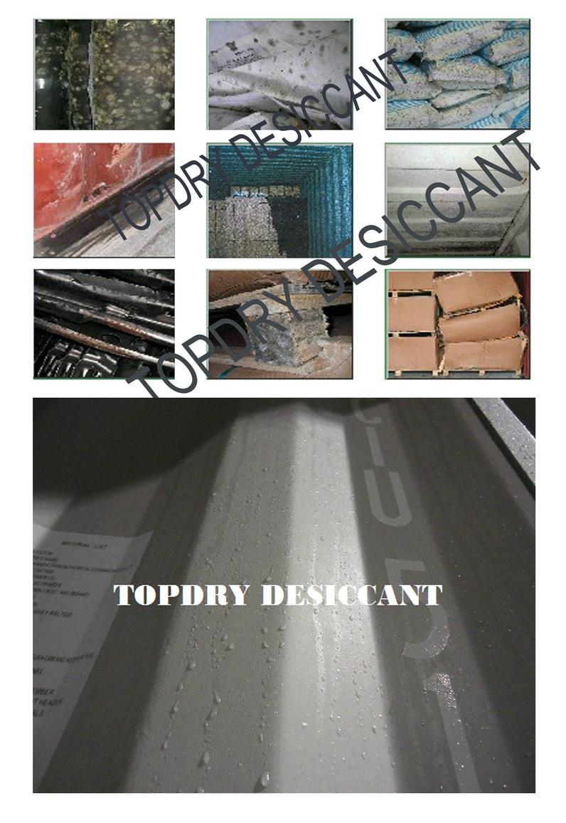 TOPDRY集裝箱乾燥劑吸濕率超300% 2