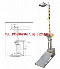 防凍型不鏽鋼自動排空式洗眼器 BD-560D