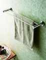 Bathroom accessories - Double towel rail