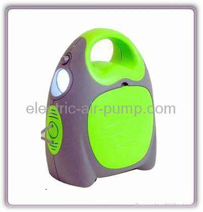 Rechargeable Air Pump With Torch
