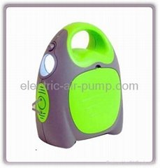 Rechargeable Air Pump With Torch
