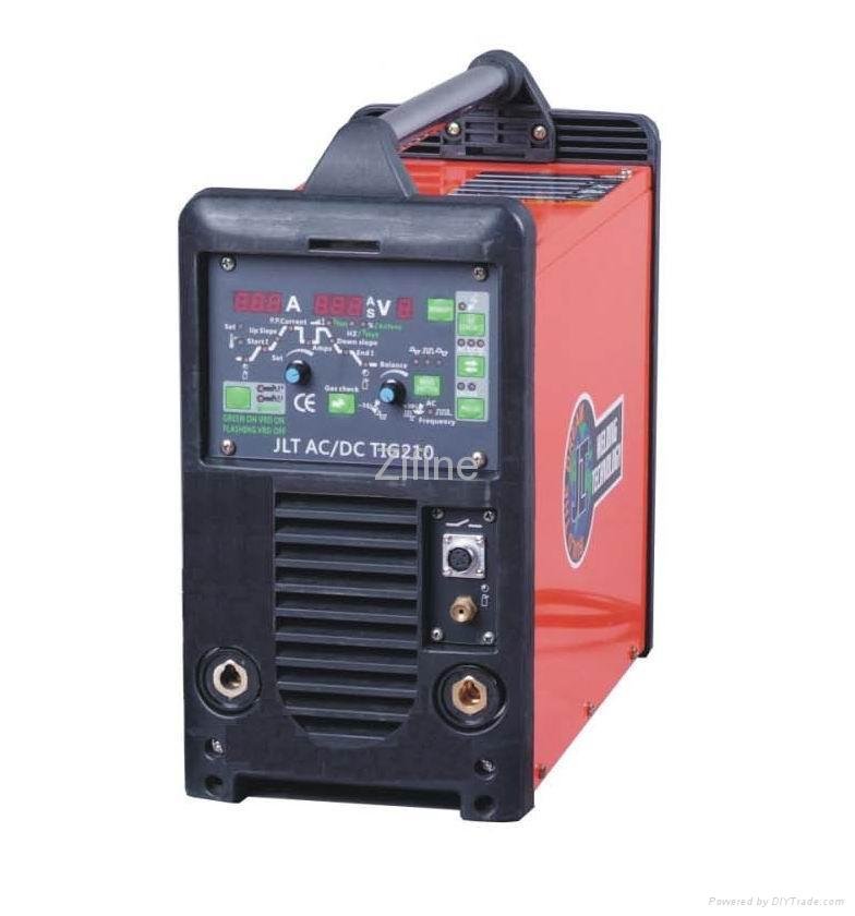 AC/DC tig welder with pulse function