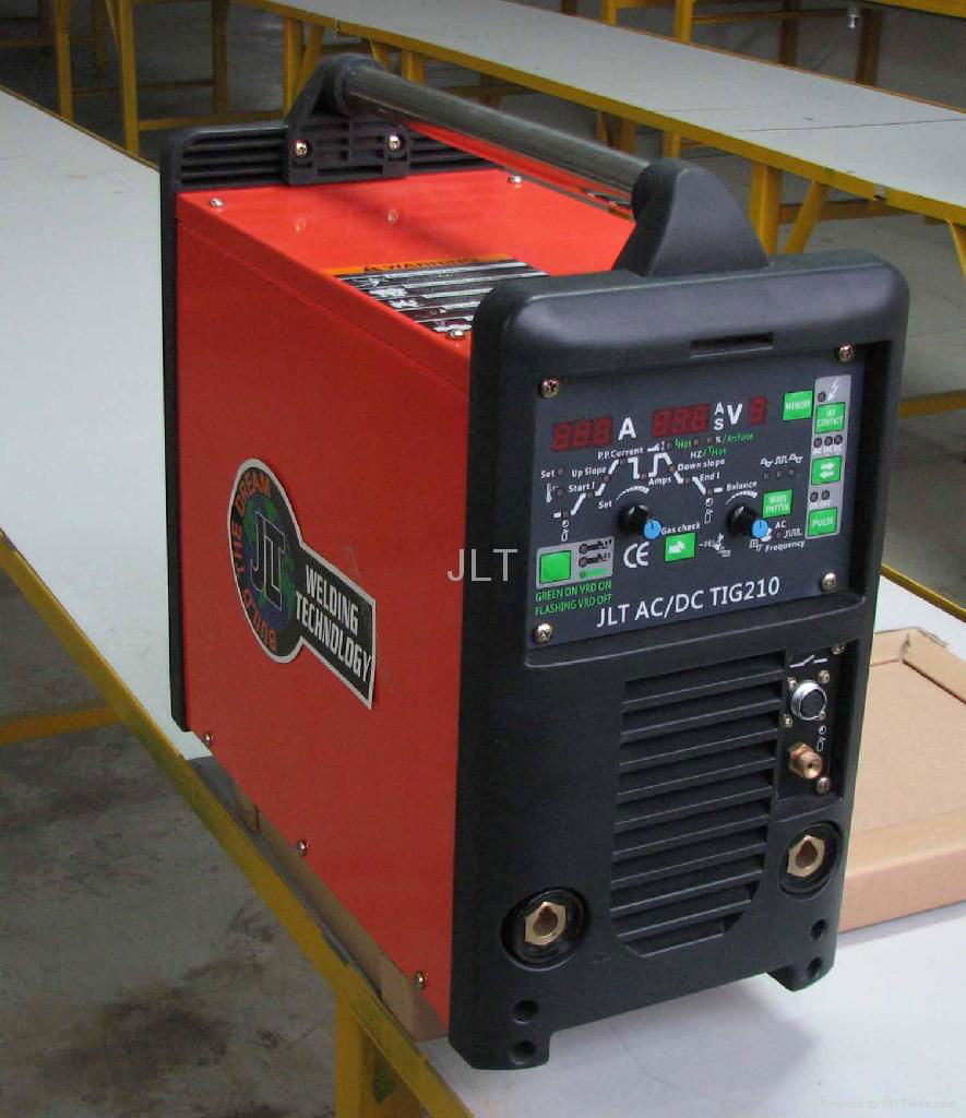 AC/DC tig welder with pulse function 2