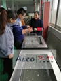 Ultrasonic cleaner for tempered glass