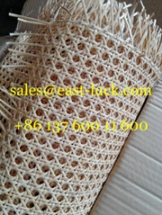 9/16" Open mesh rattan cane webbing,