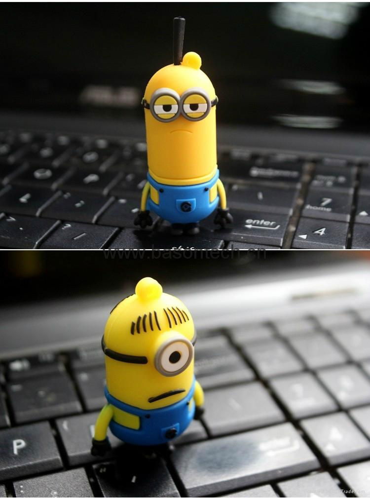 Pen drive Minion USB Flash Drive on hot sale flash card pendriver 