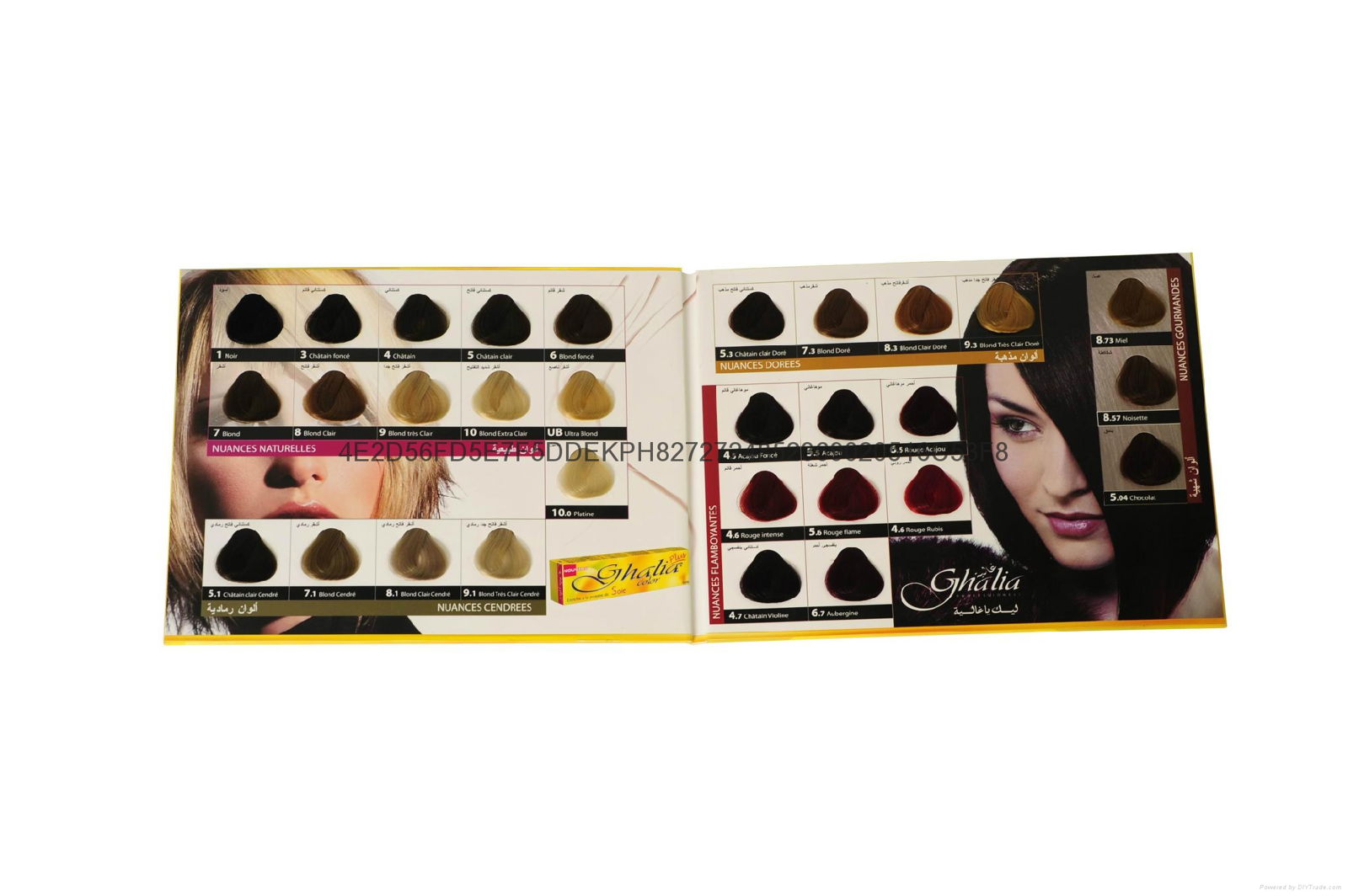 hair colour chart 2