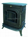 cast iron wood burning stove 4