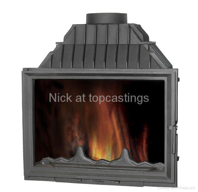 cast iron wood burning fireplace insert 3