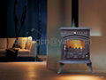 free standing wood burning stove