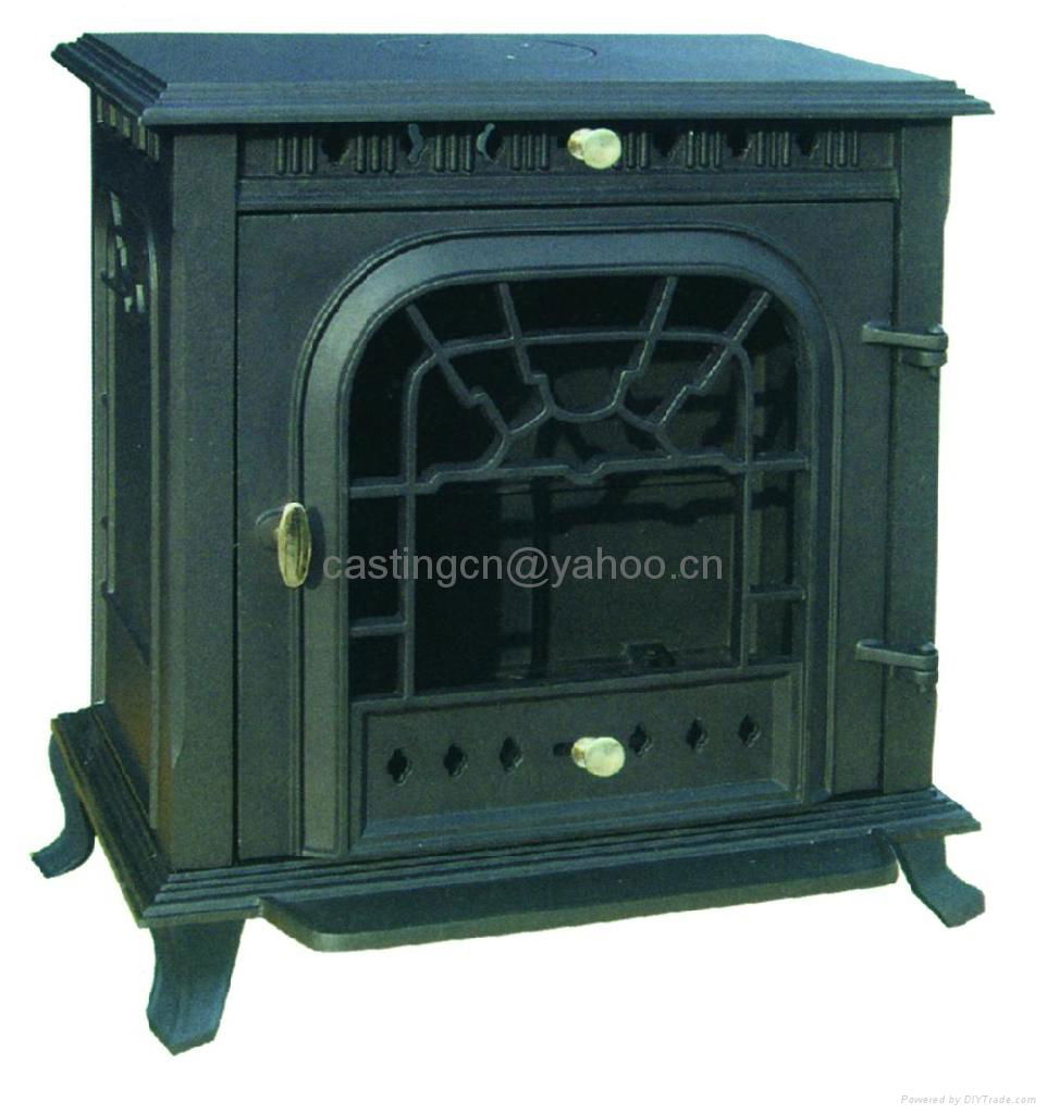 free standing wood burning stove 3