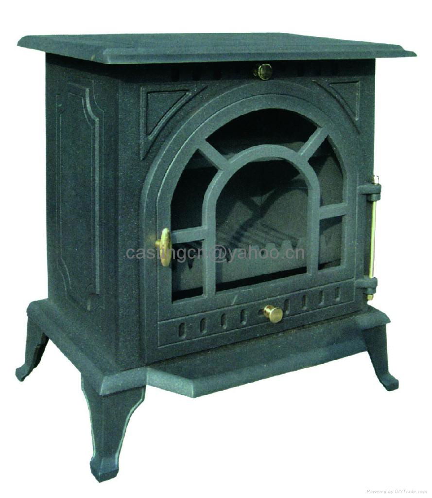 free standing wood burning stove 5