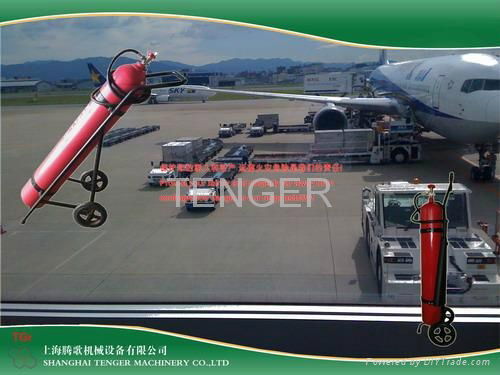 trolley fire extinguisher