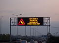 LED Digit Traffic Sign Highway Variable Message Board High Brightness Road Gantr