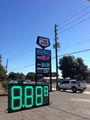  888.8 red led fuel price sign display board