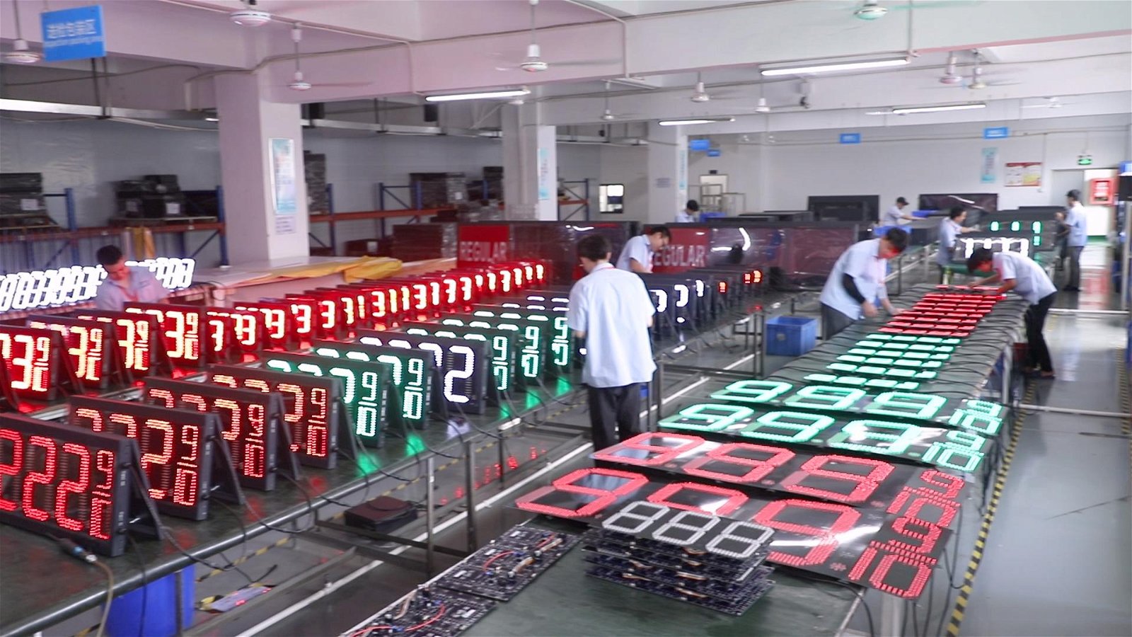  888.8 red led fuel price sign display board 2