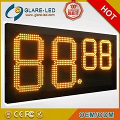 Gas Station led gas price sign digital display board price board