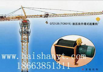 Tower crane QTZ125 