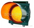 H-8951 12” Solar Traffic Flashing Warning Light