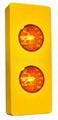 H-952-2 Solar Twin-Flasher Pavement Edge Warning Light 1