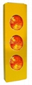 H-952-3 Solar Triple-Flasher Road Divider Hazard Marker