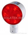 H-906 Double Side Solar Road Edge Warning Light (Aluminum Round Case) 2