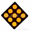 H-111 Solar 9 Flashers Road Hazard Marker 