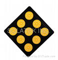 H-111 Solar 9 Flashers Road Hazard Marker 