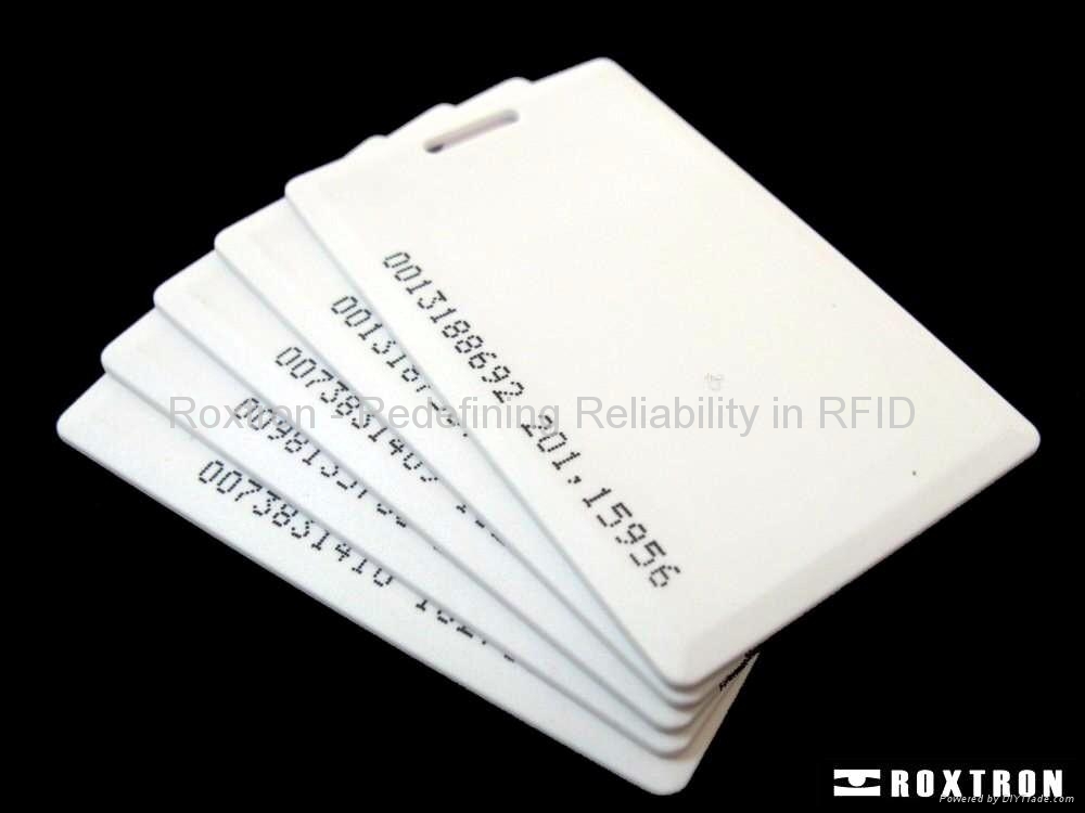 EM4100 Clamshell Card - Roxtron (China Manufacturer) - Access Control ...