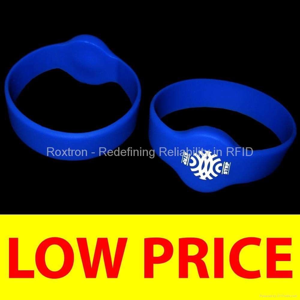 ISO18000-6C RW05 Silicone Wristband 5