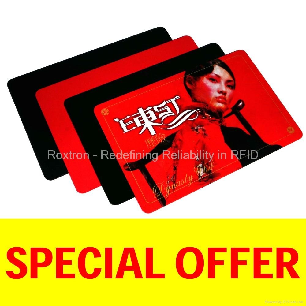 MIFARE 4K S70 PVC ISO Card (Special Offer from 6-Year Gold Supplier) 4