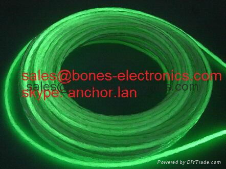 Solid Core Side Glow Fiber Optic Lighting Cable 4