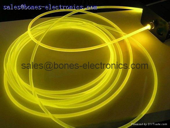 Solid Core Side Glow Fiber Optic Lighting Cable 5