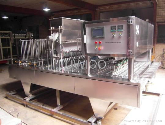 coffee powder capsule filling and packing machine