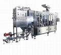 2-in-1 filler crown capper monobloc beer filling bottling machine