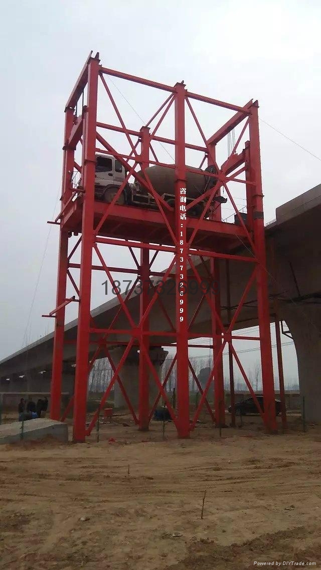 高架路桥重型车辆升降平台 3