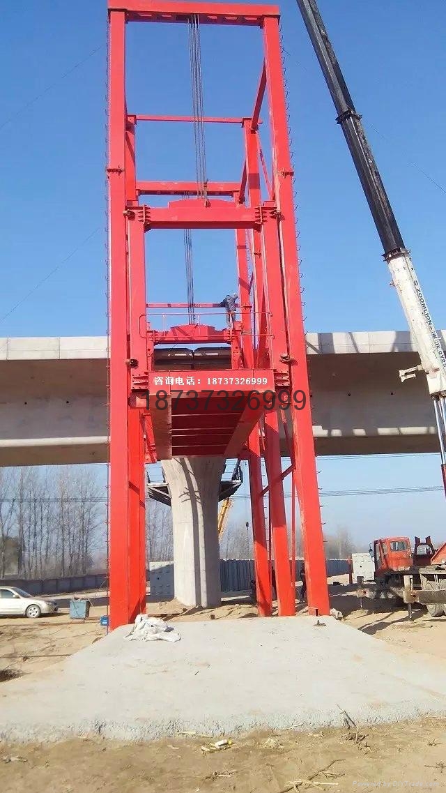 高架路橋重型車輛昇降平台 4