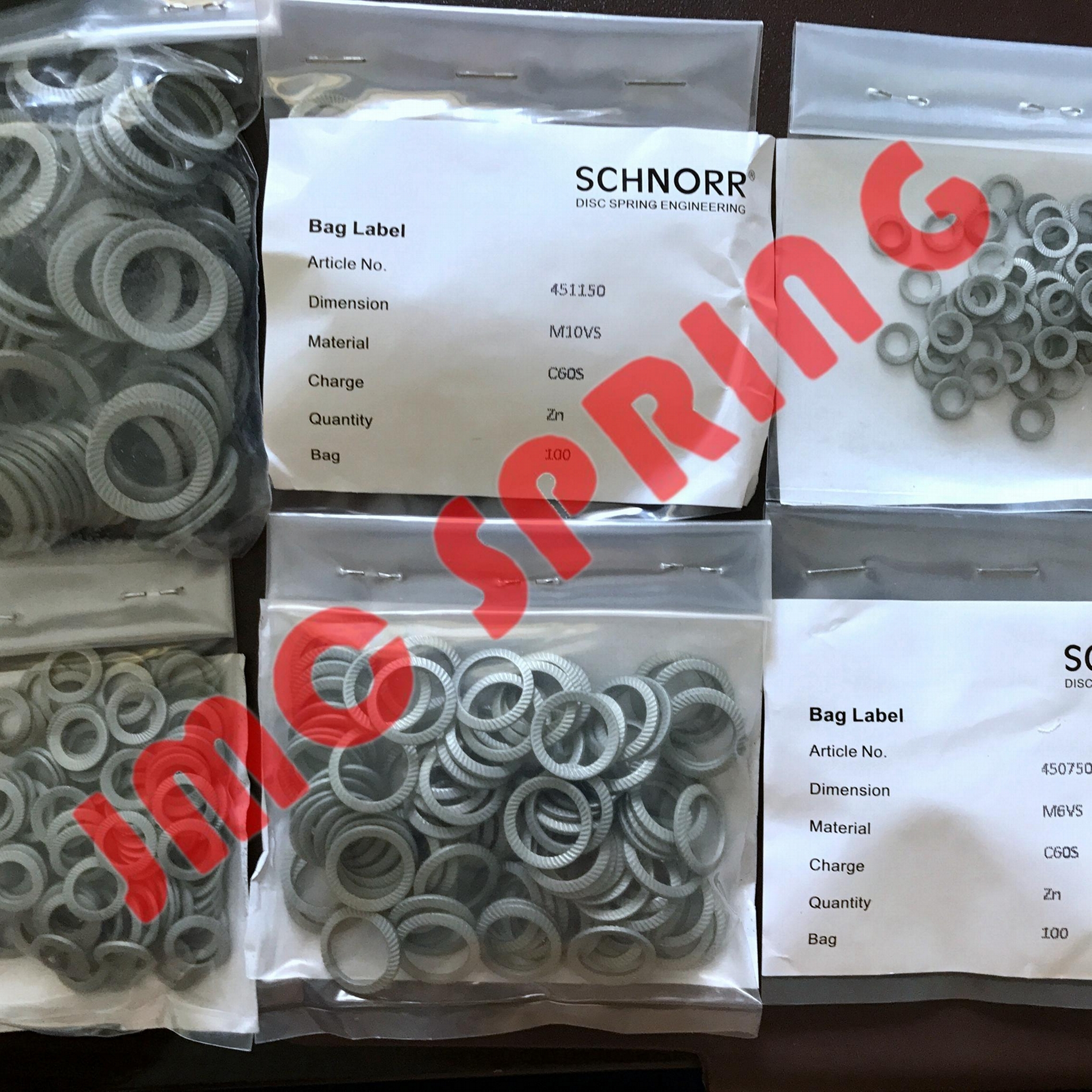 原装正品现货库存德国Schnorr史诺碟形弹簧 4
