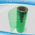 Green Car Lamp Wrap Vinyl Sticker