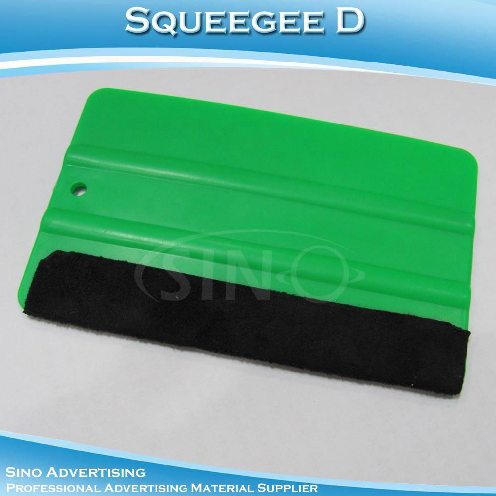 Squeegee D With Fabric