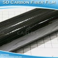 CARLIKE CL5201 Black Glossy 5D Carbon Fiber Vinyl Sticker