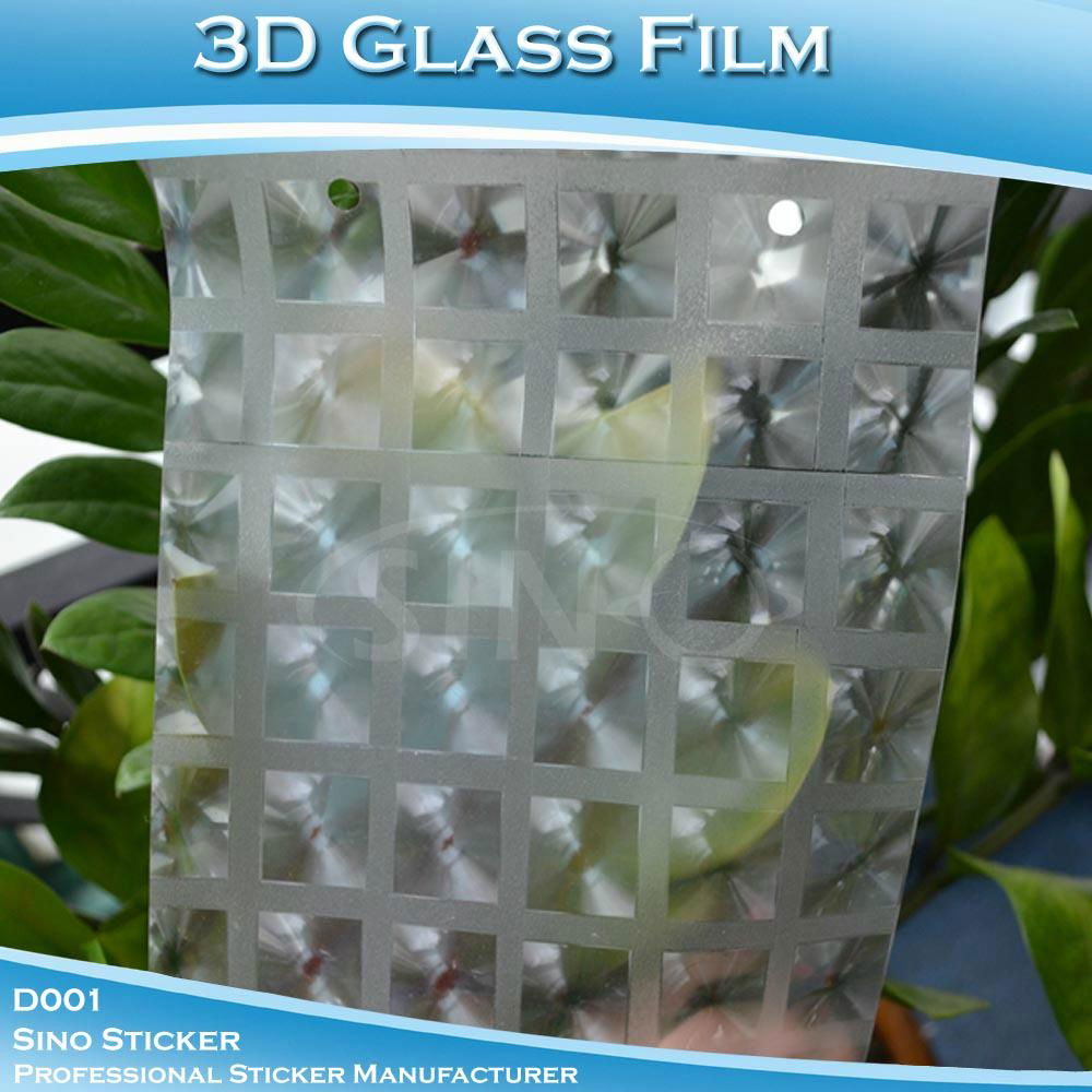 D001 3D Glass Window Decoration Vinyl Film 2