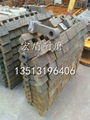 Embedded tungsten titanium alloy block wear resistant hammer 3