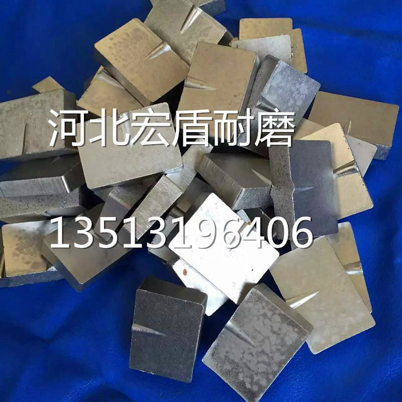 Special alloy for crusher high manganese steel hammer 2