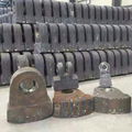 Tungsten titanium alloy embedded in hammer head of crusher 3