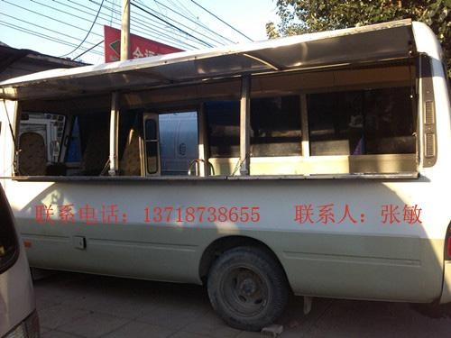 四轮电动早餐车 4