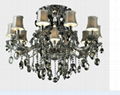 smoke crystal chandelier 1